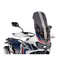Carica l'immagine nel visualizzatore di Gallery, PUIG CUPOLINO TOURING REGOLABILE HONDA AFRICA TWIN ADVENTURE SPORTS 18-19 FUME SCURO
