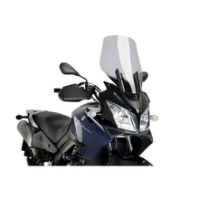 Carica l'immagine nel visualizzatore di Gallery, PUIG CUPOLINO TOURING SUZUKI DL1000 V-STROM 04-07 FUME CHIARO