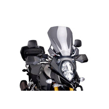 Carica l'immagine nel visualizzatore di Gallery, PUIG CUPOLINO TOURING SUZUKI DL1000 V-STROM 14-19 FUME SCURO