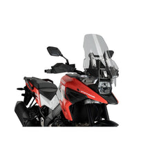 Carica l'immagine nel visualizzatore di Gallery, PUIG CUPOLINO TOURING SUZUKI DL1050 XT V-STROM 20-23 FUME CHIARO
