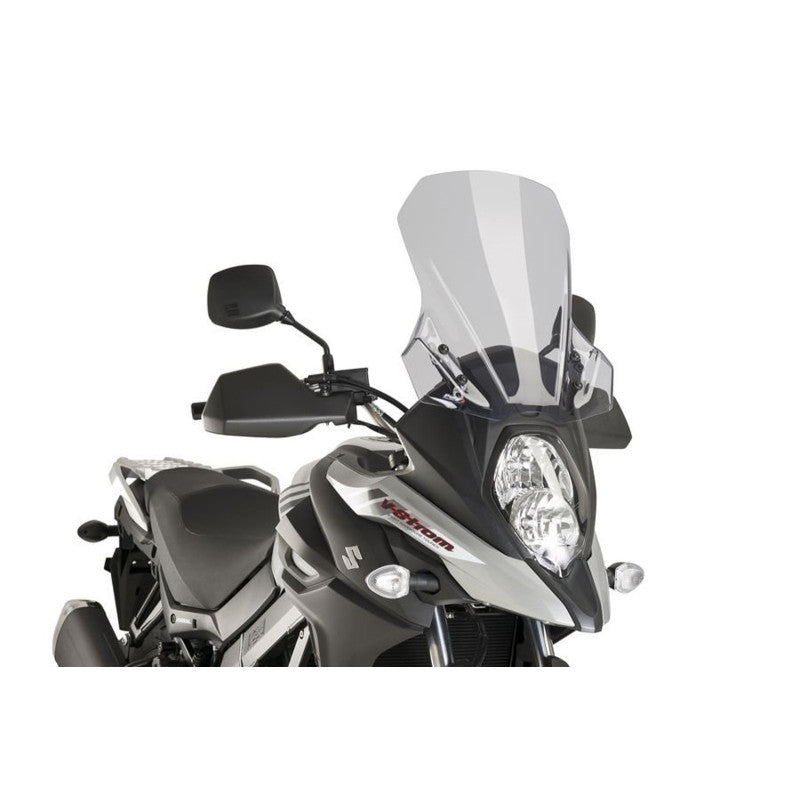 PUIG CUPOLINO TOURING SUZUKI DL650XT V-STROM EXPLORER 2025 FUME CHIARO