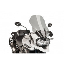 Carica l'immagine nel visualizzatore di Gallery, PUIG CUPOLINO TOURING TRIUMPH TIGER 1200-EXPLORER/XC 16-17 FUME CHIARO