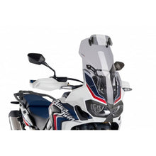 Carica l'immagine nel visualizzatore di Gallery, PUIG CUPOLINO TOURING-VISIERA HONDA AFRICA TWIN ADVENTURE SPORTS 18-19 FUME CHIARO
