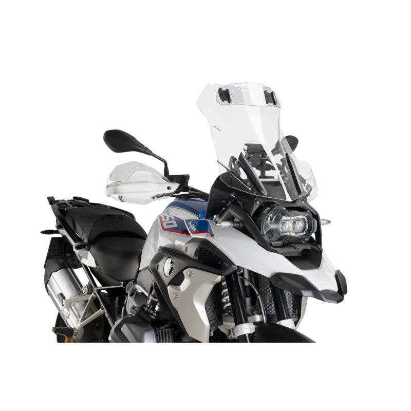 PUIG CUPOLINO TOURING-VISIERA PER BMW R1250 GS TRIPLE BLACK 21-23 TRASPARENTE