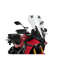 Carica l'immagine nel visualizzatore di Gallery, PUIG CUPOLINO TOURING-VISIERA YAMAHA TRACER 9 GT PLUS 23-24 TRASPARENTE