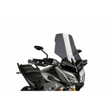 Carica l'immagine nel visualizzatore di Gallery, PUIG CUPOLINO TOURING YAMAHA MT-09 TRACER 15-17 FUME SCURO