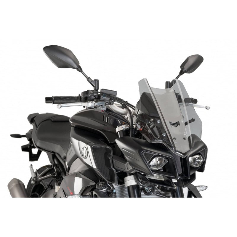PUIG CUPOLINO TOURING YAMAHA MT-10 16-21 FUME CHIARO