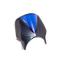 Carica l'immagine nel visualizzatore di Gallery, PUIG CUPOLINO UNIV. VISION SUZUKI SV1000 03-05 CARBON-BLU