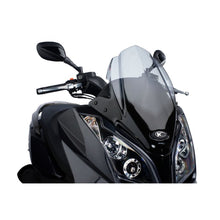 Carica l'immagine nel visualizzatore di Gallery, PUIG CUPOLINO V-TECH LINE SPORT KYMCO DOWNTOWN 125i 09-16 FUME CHIARO