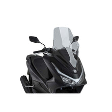 Carica l'immagine nel visualizzatore di Gallery, PUIG CUPOLINO V-TECH LINE TOURING PER HONDA PCX125 2025 FUME CHIARO