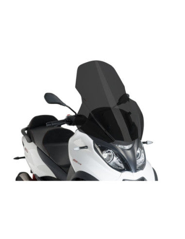 PUIG CUPOLINO V-TECH LINE TOURING PER PIAGGIO MP3 500 SPORT 19-20 FUME SCURO