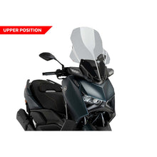 Carica l'immagine nel visualizzatore di Gallery, PUIG CUPOLINO V-TECH LINE TOURING PER YAMAHA X-MAX 125 MAX TECH 23-24 FUME CHIARO