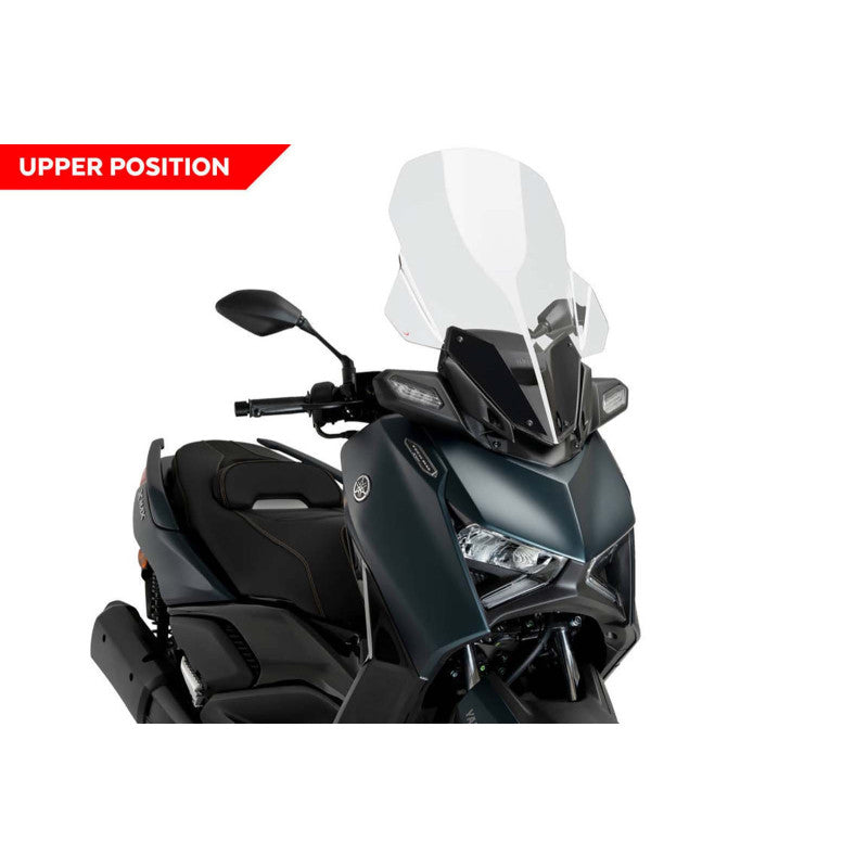 PUIG CUPOLINO V-TECH LINE TOURING PER YAMAHA X-MAX 300 MAX TECH 23-24 TRASPARENTE
