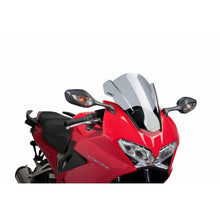 Carica l'immagine nel visualizzatore di Gallery, PUIG CUPOLINO Z-RACING PER HONDA VFR800F 14-16 FUME CHIARO