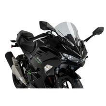 Carica l'immagine nel visualizzatore di Gallery, PUIG CUPOLINO Z-RACING PER KAWASAKI NINJA 500 24-25 FUME CHIARO