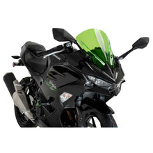 Carica l'immagine nel visualizzatore di Gallery, PUIG CUPOLINO Z-RACING PER KAWASAKI NINJA 500 SE 24-25 VERDE