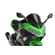 Carica l'immagine nel visualizzatore di Gallery, PUIG CUPOLINO Z-RACING PER KAWASAKI NINJA 7 HYBRID 24-25 NERO