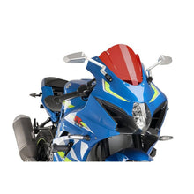 Carica l'immagine nel visualizzatore di Gallery, PUIG CUPOLINO Z-RACING SUZUKI GSX-R1000/R 17-21 ROSSO