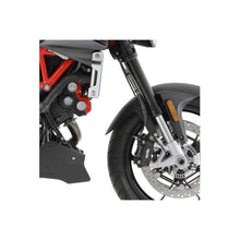 Carica l'immagine nel visualizzatore di Gallery, PUIG ESTENSIONE PARAFANGO ANTERIORE APRILIA SHIVER 900 17-20 NERO OPACO