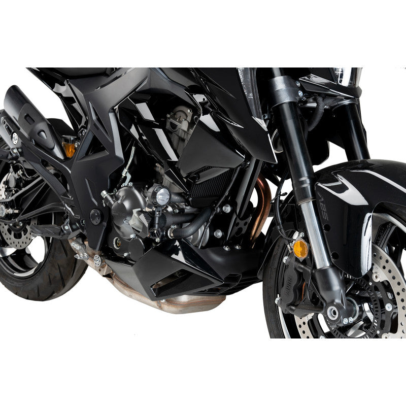 PUIG FENDINEBBIA 2.0 PER KAWASAKI ER-6F 12-16 - NERO