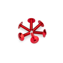 Carica l'immagine nel visualizzatore di Gallery, PUIG KIT VITI ANODIZZATE M5 PER CUPOLINI COLORE ROSSO 