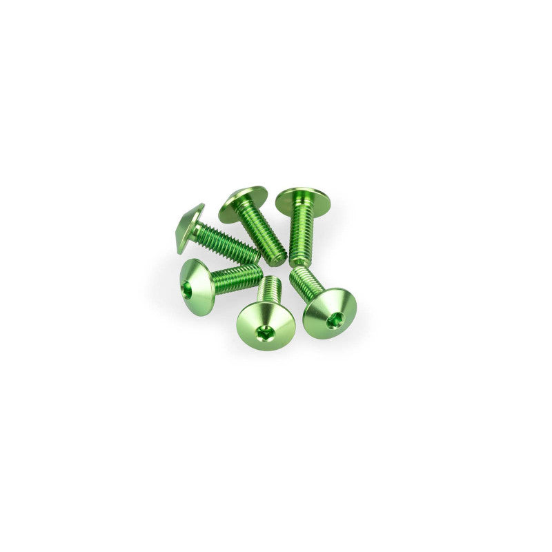 PUIG KIT VITI ANODIZZATE M5 PER CUPOLINI COLORE VERDE 