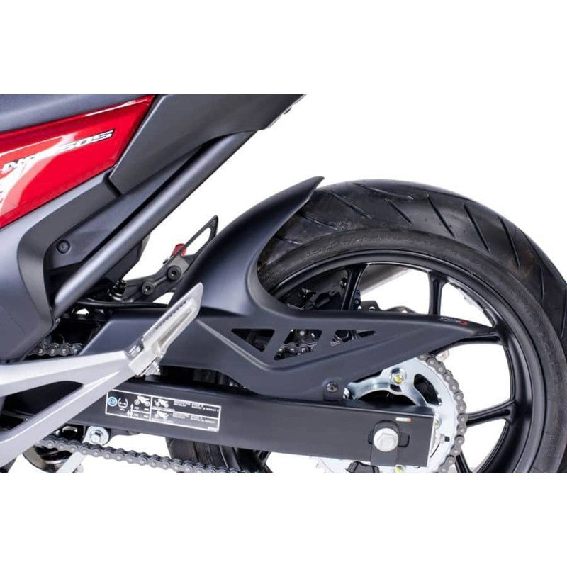 PUIG PARAFANGO POSTERIORE HONDA NC700S 12-13 NERO OPACO