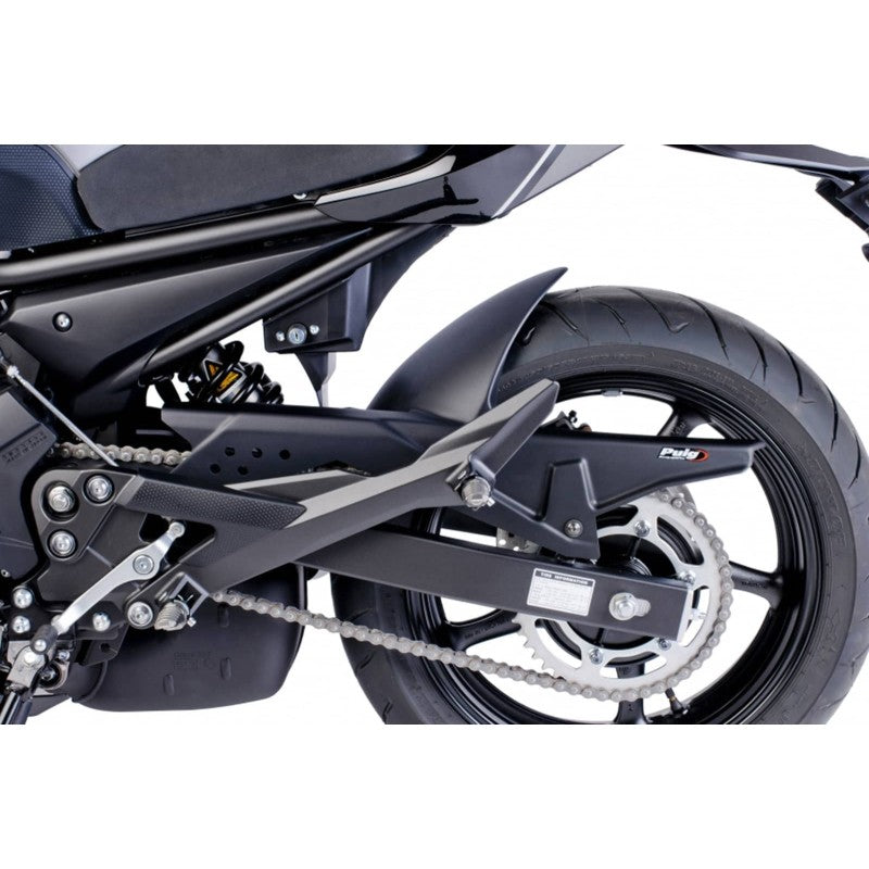 PUIG PARAFANGO POSTERIORE YAMAHA XJ6 09-16 NERO OPACO