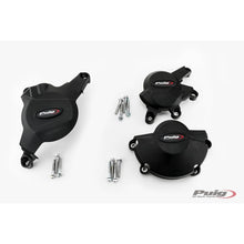Carica l'immagine nel visualizzatore di Gallery, PUIG PROTEZIONE CARTER MOTORE PER HONDA CBR600RR 07-08 NERO