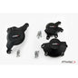 PUIG PROTEZIONE CARTER MOTORE TRACK PER CAMPIONATO HONDA CBR600RR 13-16 NERO
