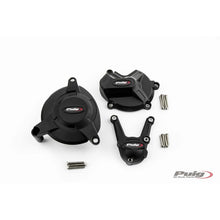 Carica l'immagine nel visualizzatore di Gallery, PUIG PROTEZIONE CARTER MOTORE TRACK PER CAMPIONATO PER BMW S1000R 14-16 NERO