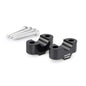 PUIG RISERS PER MANUBRI BMW F750 GS 18-24 NERO-COD.21809N