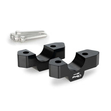 Carica l'immagine nel visualizzatore di Gallery, PUIG RISERS PER MANUBRI BMW R1300 GS 23-25 NERO-COD.21878N