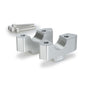 PUIG RISERS PER MANUBRI BMW R1300 GS TRIPLE BLACK 23-25 SILVER-COD.21879P
