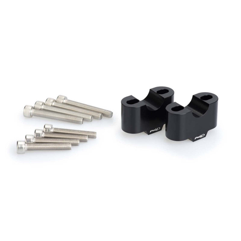 PUIG RISERS PER MANUBRI HONDA CB750 HORNET 2025 NERO-3672N