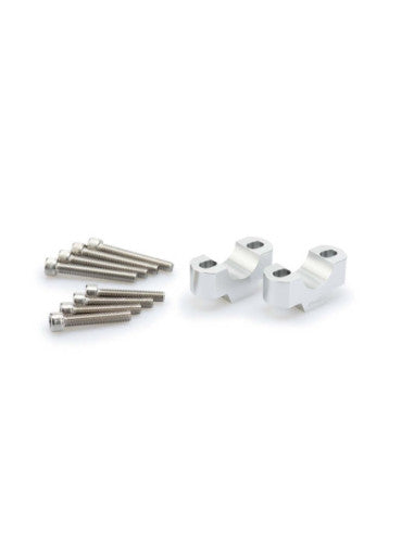 PUIG RISERS PER MANUBRI SUZUKI GSX-8TT 2025 SILVER-3740P