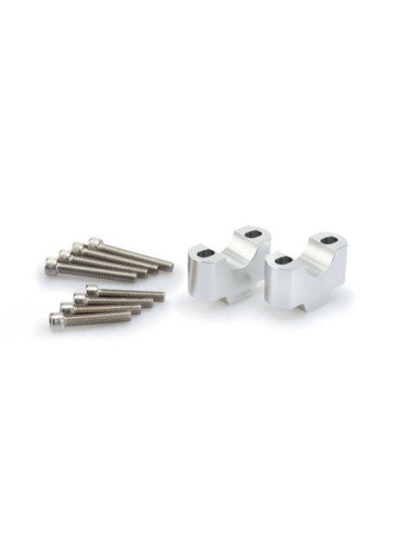 PUIG RISERS PER MANUBRI SUZUKI GSX-8TT 2025 SILVER-3741P