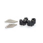 PUIG RISERS PER MANUBRI TRIUMPH SPEED 400 24-25 NERO-COD.3741N