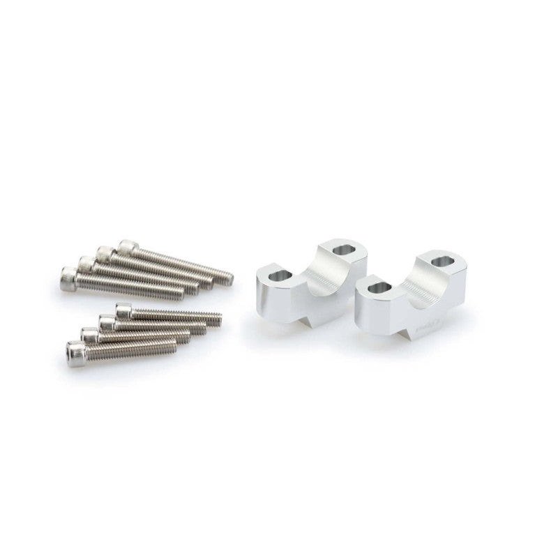 PUIG RISERS PER MANUBRI TRIUMPH TRIDENT 660 2025 SILVER-3740P