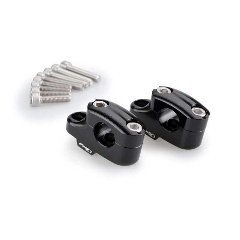 PUIG RISERS PULLBACK PER MANUBRI HONDA NC750 X DCT 2025 NERO-21750N