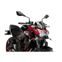 Carica l'immagine nel visualizzatore di Gallery, PUIG SPOILER ANTERIORE DOWNFORCE NAKED KAWASAKI Z650 2025 NERO OPACO