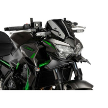 Carica l'immagine nel visualizzatore di Gallery, PUIG SPOILER ANTERIORE DOWNFORCE NAKED KAWASAKI Z650 21-24 CARBON LOOK