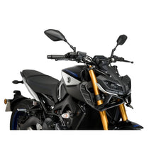 Carica l'immagine nel visualizzatore di Gallery, PUIG SPOILER ANTERIORE DOWNFORCE NAKED YAMAHA MT-09 17-20 NERO OPACO