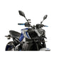 PUIG SPOILER ANTERIORE DOWNFORCE NAKED YAMAHA MT-09 21-23 NERO OPACO