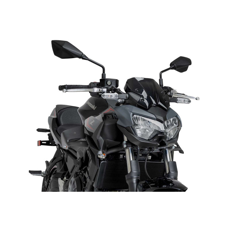 PUIG SPOILER D12 KAWASAKI Z650 2025 NERO OPACO
