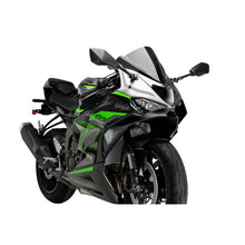 Carica l'immagine nel visualizzatore di Gallery, PUIG SPOILER LATERALE DOWNFORCE RACE KAWASAKI ZX-6R NINJA 24-25 VERDE