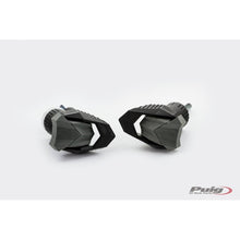 Carica l'immagine nel visualizzatore di Gallery, PUIG TAMPONI PARATELAIO MOD. R19 YAMAHA TRACER 700 20 NERO
