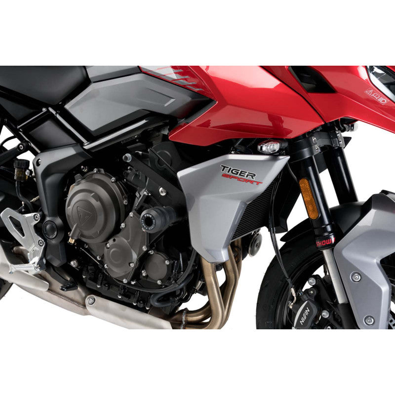 PUIG TAMPONI PARATELAIO MOD. VINTAGE 2.0 TRIUMPH TIGER 660 SPORT 2025 NERO