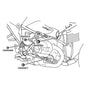 PUIG TAPPI TELAIO BMW R NINE T SCRAMBLER 21-24 NERO