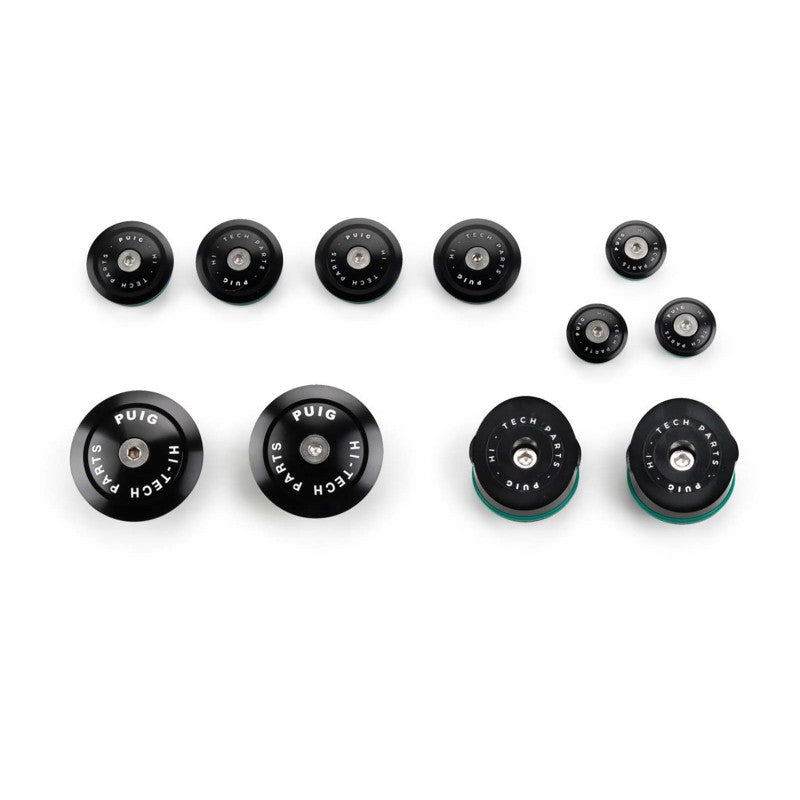 PUIG TAPPI TELAIO IN ALLUMINIO PER BMW R1250 GS 18-20 NERO